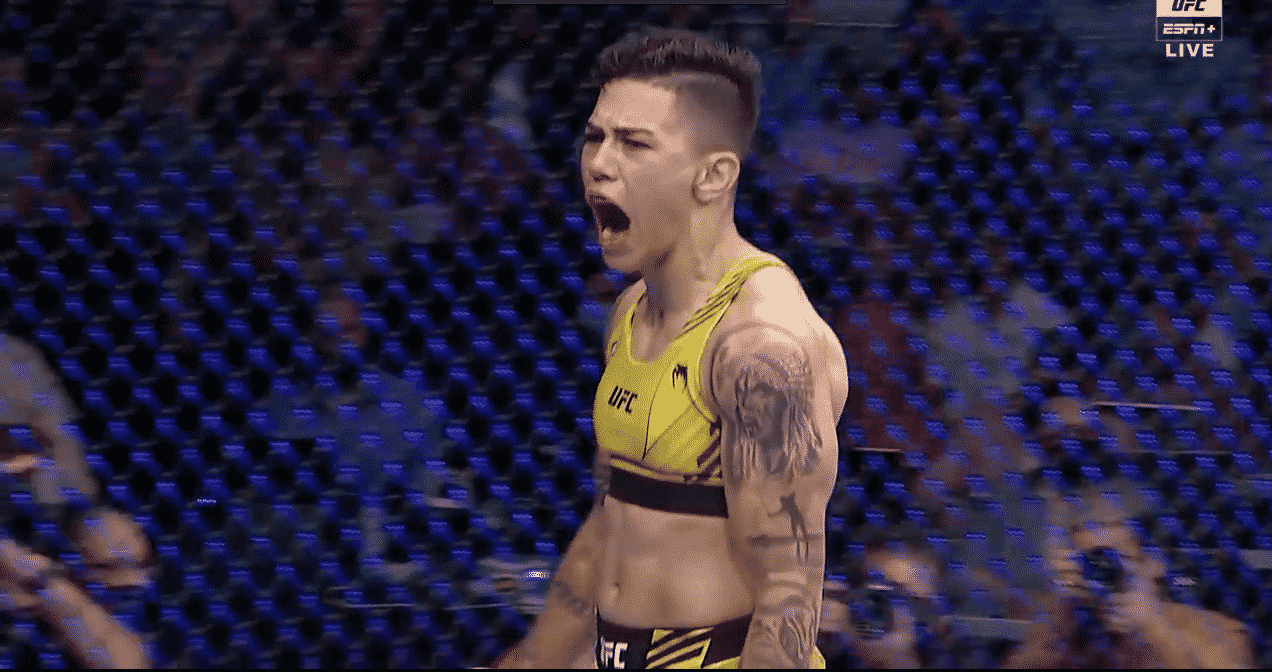 Jessica Andrade Cruises Past Cynthia Calvillo For First Round Finish - UFC 266 Highlights 1 Jessica Andrade