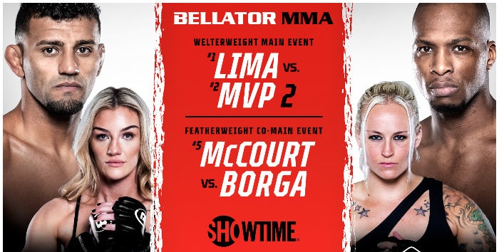 Bellator Announce Full Lineup For Bellator MMA 267:Lima vs. MVP 2