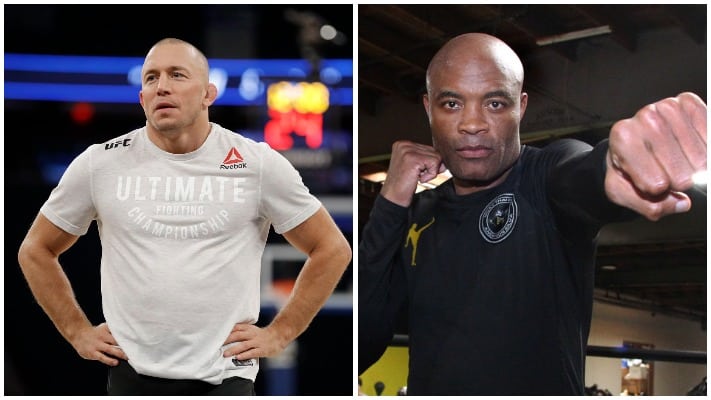 Georges St-Pierre Impressed By Anderson Silva’s Boxing Abilities
