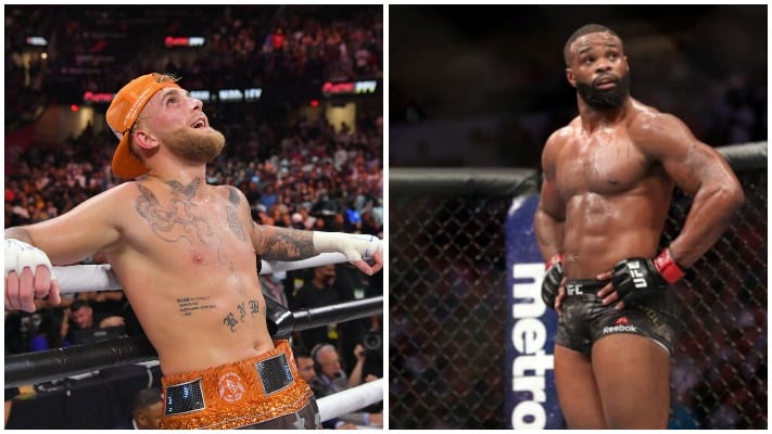 Tyron Woodley: I Tried To Get Jake Paul Tattoo But The Artist Flaked