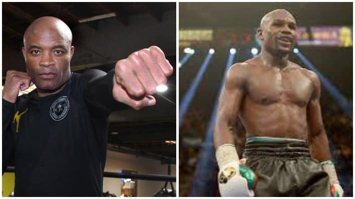 Anderson Silva Wants To Fight Floyd Mayweather To ‘Challenge Himself’