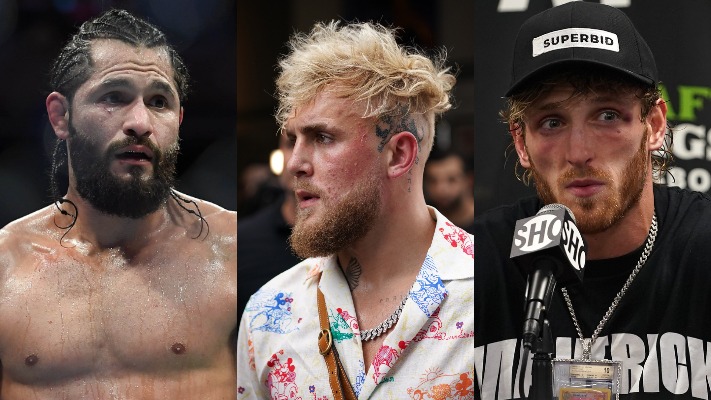 Jorge Masvidal Jake Paul Logan Paul