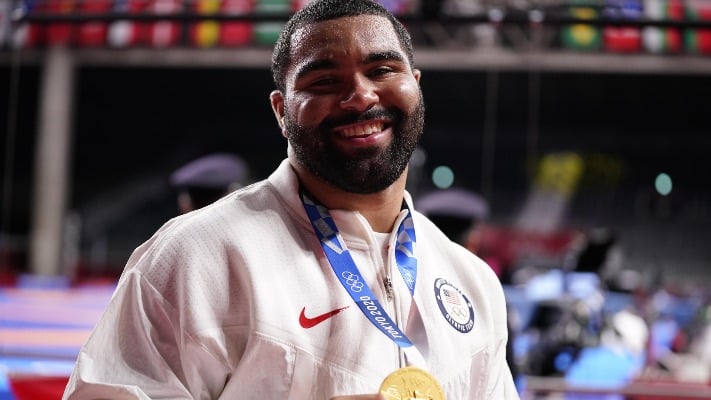 Gable Steveson, Olympic Wrestling Gold Medalist, Signs with WWE