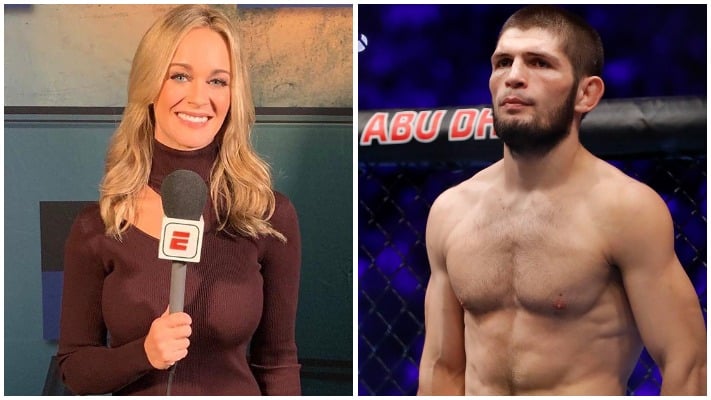 Laura Sanko Defends Khabib Amid Ring Girl Controversy