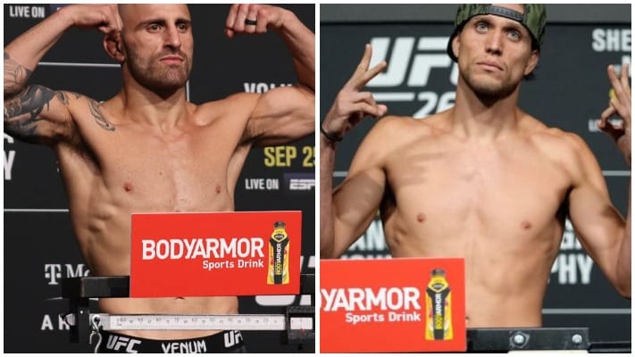 UFC 266 Weigh-In Results