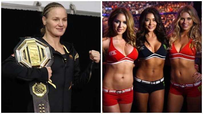 Valentina Shevchenko Continues To Defend Ring Girls In MMA