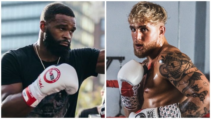 Tyron Woodley Finally Honours Tattoo Bet, Jake Paul Responds