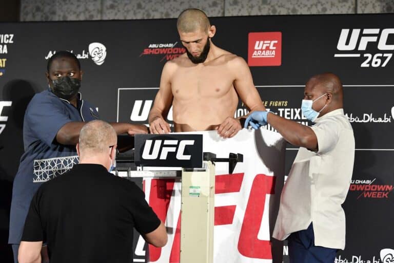 UFC 267 Weigh-In Results