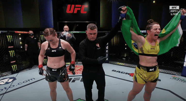 Norma Dumont Takes One-Sided Decision Win Over Aspen Ladd – UFC Vegas 40 Highlights