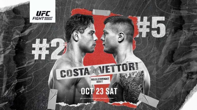 UFC Vegas 41 Results: Costa vs. Vettori