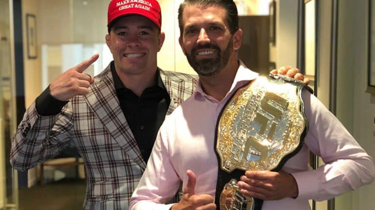 Colby Covington Says Trump Family Members Will Attend UFC 268