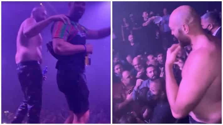 VIDEO | Tyson Fury Raves In Las Vegas After Knocking Out Deontay Wilder