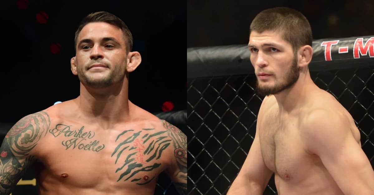 Dustin Poirier Praises Khabib Nurmagomedov's Grappling Prowess 1 Dustin Poirier Khabib Nurmagomedov