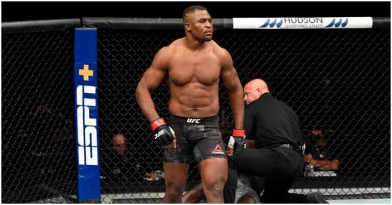 Francis Ngannou Believes He Will KO Ciryl Gane At UFC 270