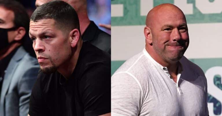 Nate Diaz Responds to Dana White’s Comments About His UFC Future