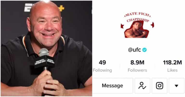 Dana White Reacts To TikToker Who Critiqued & Redesigned The UFC Logo