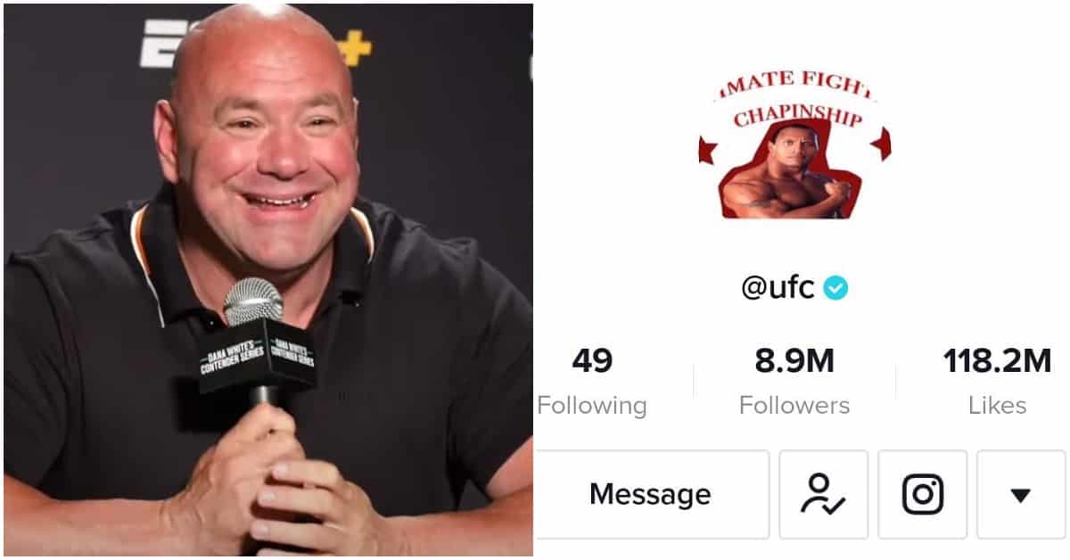 Dana White Reacts To TikToker Who Critiqued & Redesigned The UFC Logo 1 Dana White