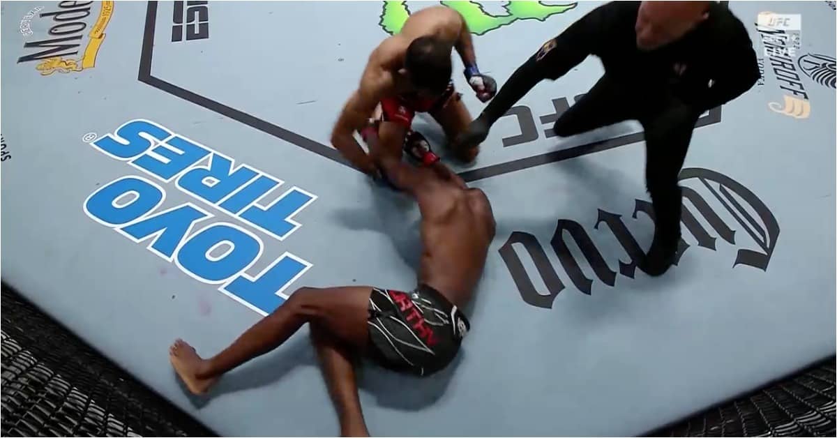 Jai Herbert Lands First UFC Win With Finish Of Khama Worthy - UFC Vegas 41 Highlights 1 Jai Herbert