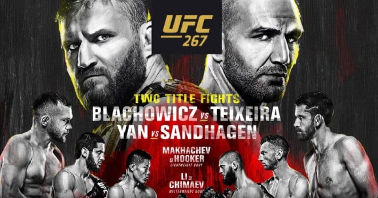 UFC 267 Results: Blachowicz vs. Teixeira