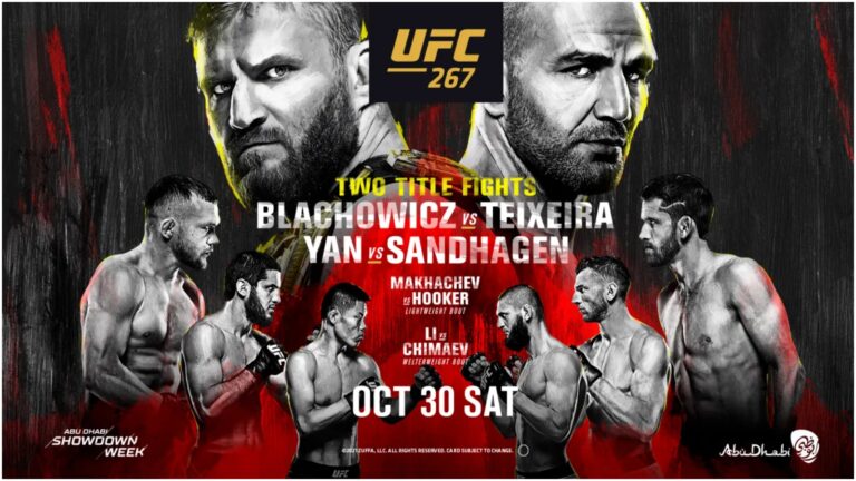 UFC 267 Main Card Betting Preview