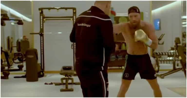VIDEO | Conor McGregor Throwing Combos ‘Like I Never Left’