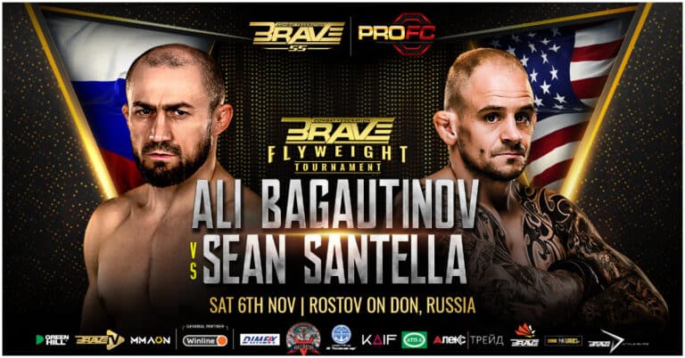 Sean Santella Set For Main Event At BRAVE CF 55 After ‘Crazy’ 24 Hours