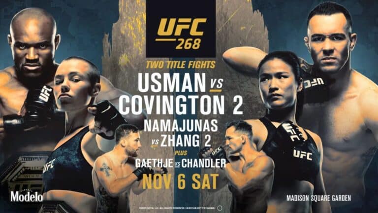 UFC 268 Results: Usman vs. Covington 2
