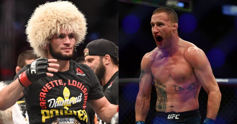 Khabib Nurmagomedov Rips Justin Gaethje for Title Shot Claim