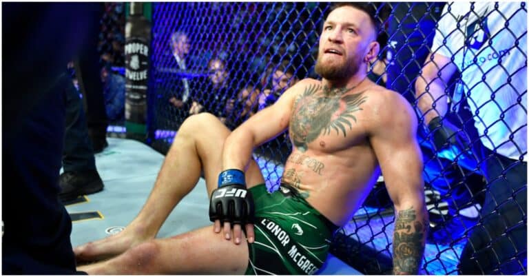 Conor McGregor Says His Leg Was Broke Before He Pulled Guard At UFC 264