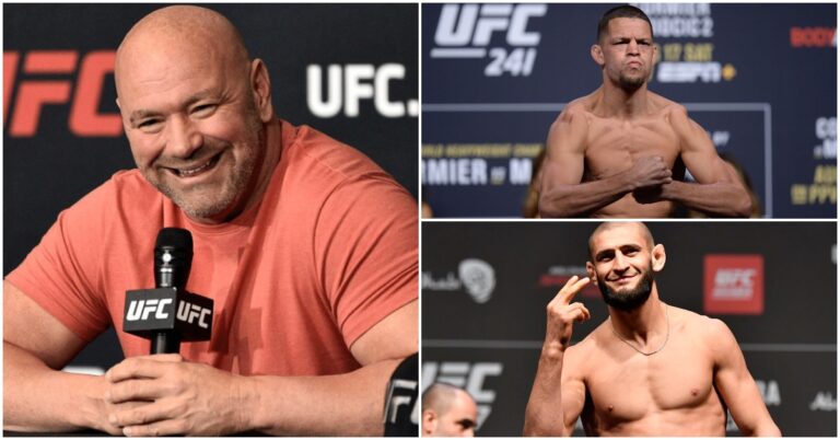 Dana White Is ‘100 Percent’ Down To Book Khamzat Chimaev vs. Nate Diaz