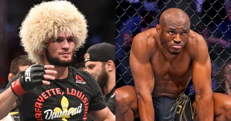 Khabib Nurmagomedov’s Message For Kamaru Usman: “Smash This Guy”