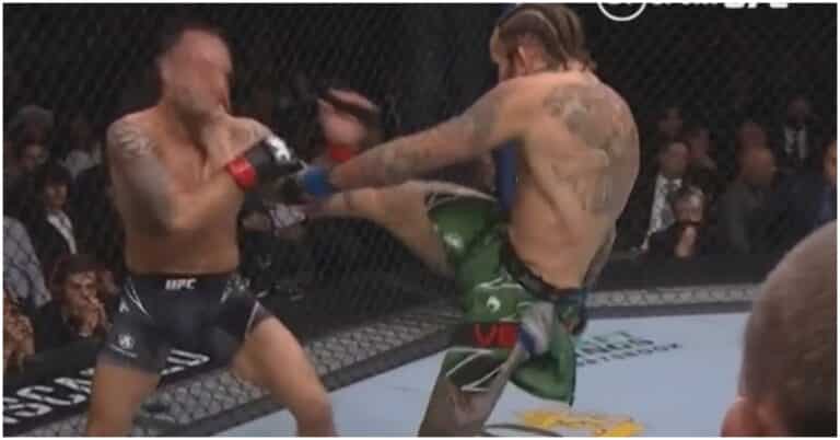 Marlon Vera Front Kick KO’s Frankie Edgar – UFC 268 Highlights