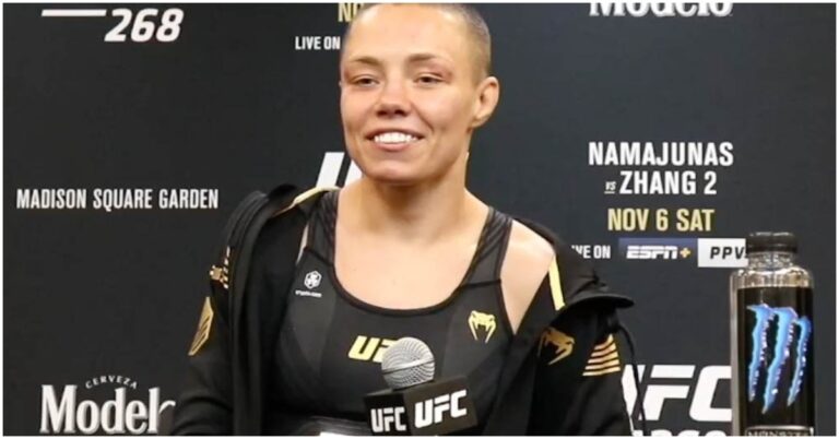 Rose Namajunas: Carla Esparza Is The Only Fight That ‘Makes Sense’