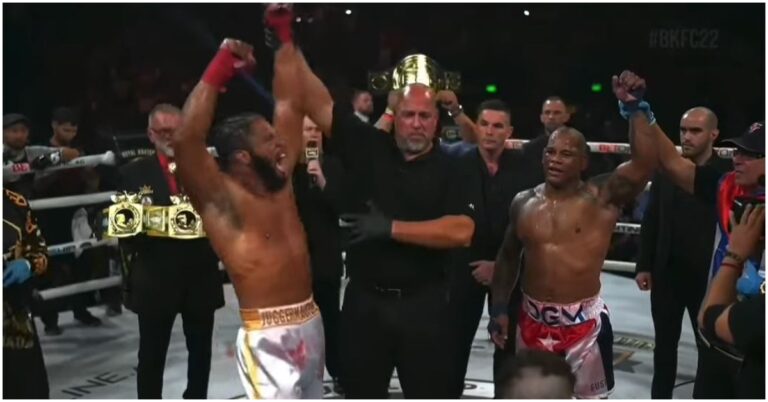 Lorenzo Hunt Outpoints Hector Lombard – BKFC 22 Highlights