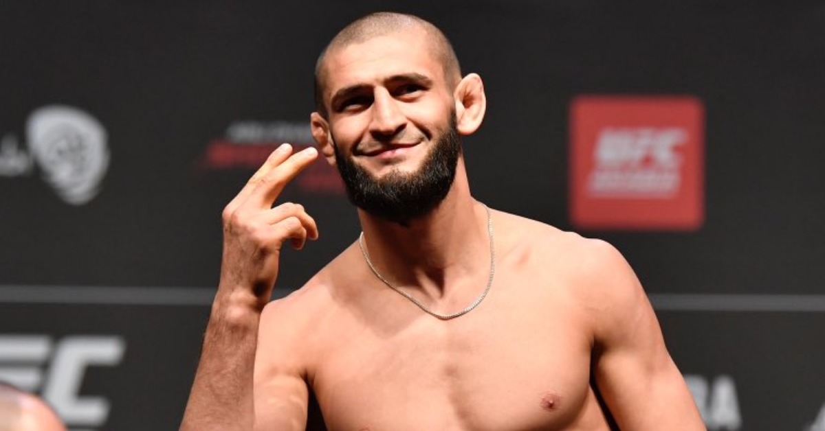 Khamzat Chimaev Looks Bulked Up Ahead Of Wrestling Match 1 Khamzat Chimaev