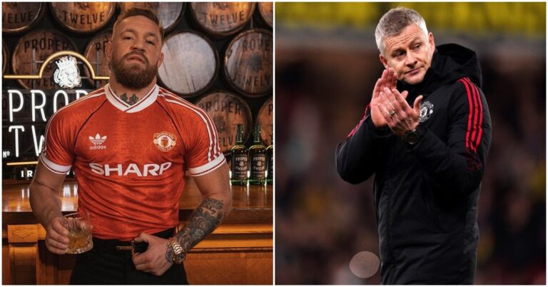 Conor McGregor Reacts To Manchester United Sacking Ole Gunnar Solskjær