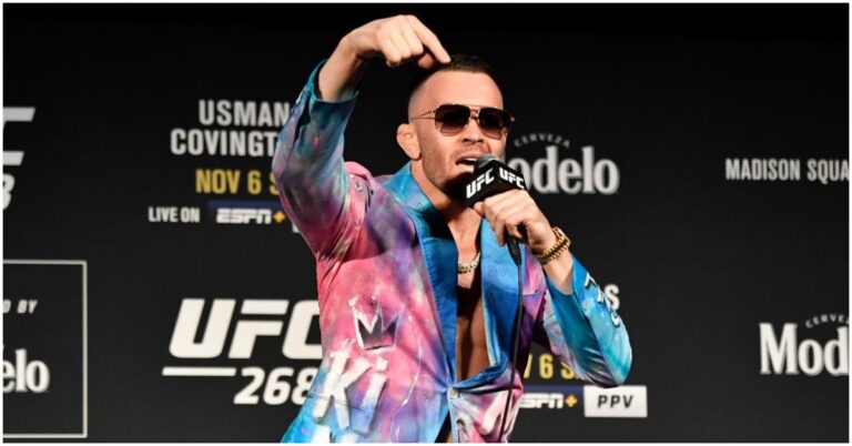 Colby Covington Tells Dustin Poirier To Move To Welterweight After UFC 269