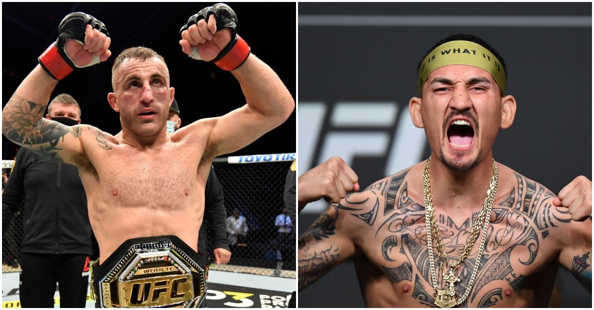 Alexander Volkanovski Thinks Max Holloway Is Scared To Fight Him 1 Alexander Volkanovski