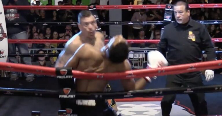 VIDEO | Anderson Silva’s Son, Gabriel Silva Suffers Brutal KO Defeat In Kickboxing Match