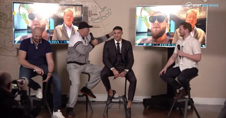 VIDEO | Jake Paul, John Fury Hurl Insults Toward Each Other In Heated Press Conference