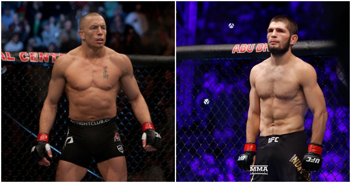 Khabib Nurmagomedov Breaks Down What Made Georges St-Pierre Great 1 Khabib Nurmagomedov