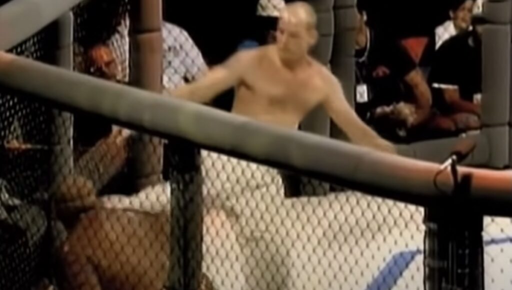 Teeth flying at UFC 1