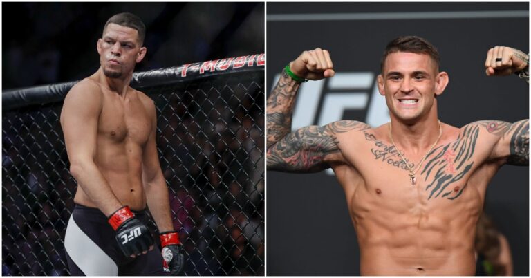 Nate Diaz Rips Dustin Poirier: ‘Your Not Worthy’