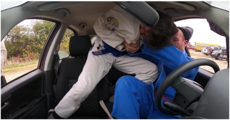 Car-Jitsu, Submission Grappling Inside Of A Car