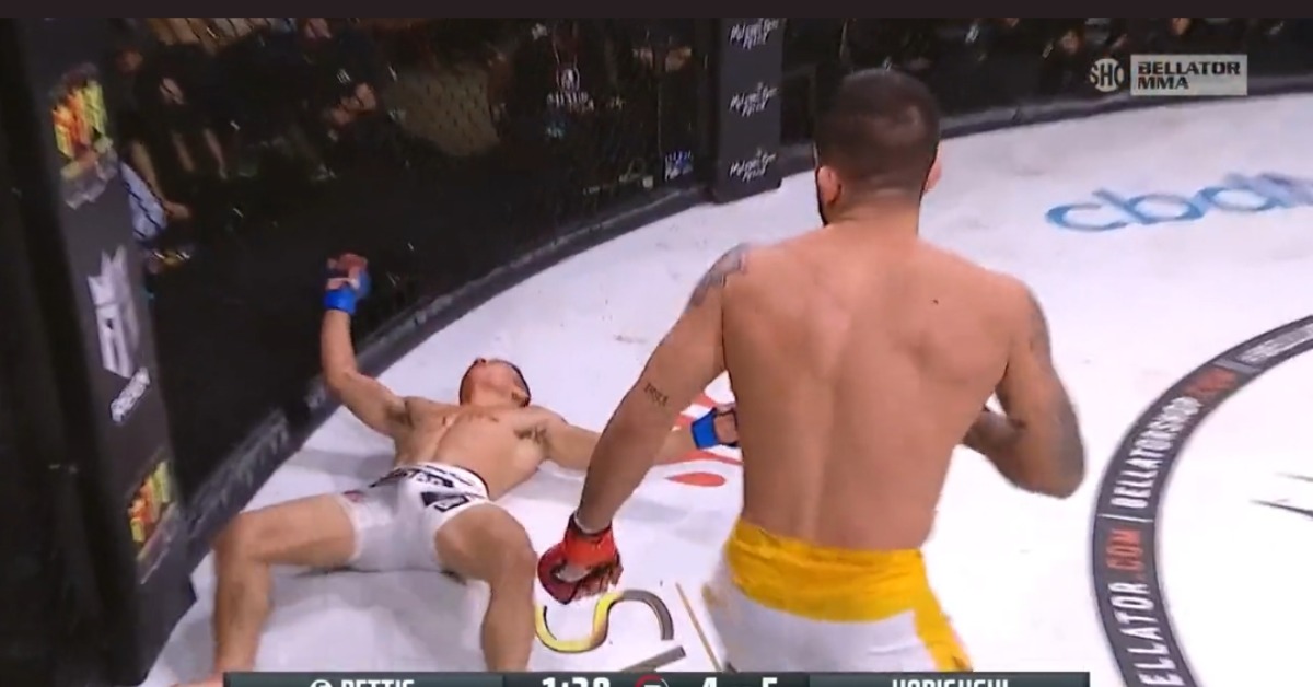 Sergio Pettis KOs Kyoji Horiguchi - Bellator 272 Highlights 1 Sergio Pettis