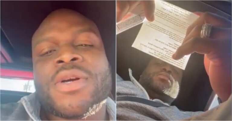 VIDEO | Derrick Lewis Gets Pulled Over, Pokes Fun At Ex-Cop Chris Daukaus: ‘I’m 2-0’