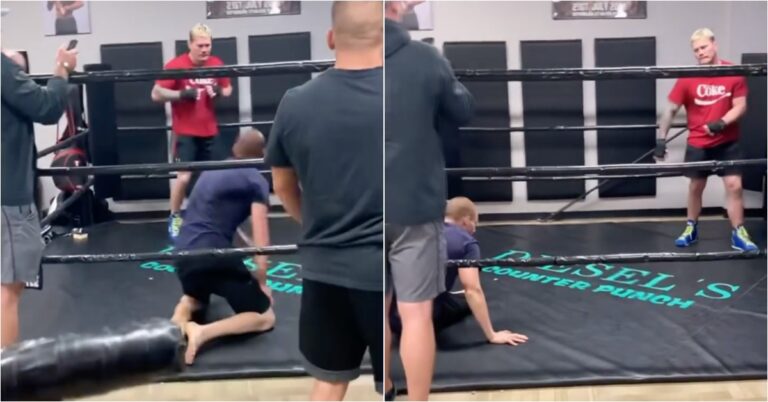 VIDEO | UFC Alum Joe Riggs Drops Man Claiming To Be The ‘Best Bare Knuckle Boxer In The World’