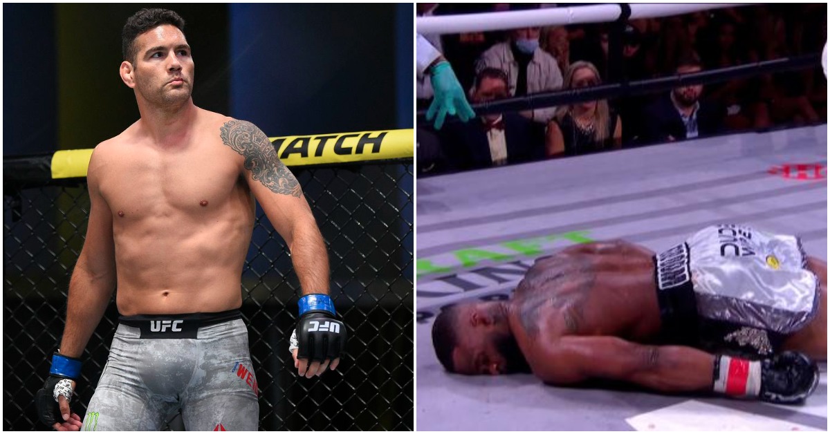 Chris Weidman Thinks Tyron Woodley ‘Tarnished’ His Legacy In KO Loss To Jake Paul 1 Chris Weidman