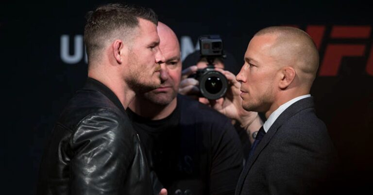 Georges St-Pierre Touts Michael Bisping As Toughest Opponent