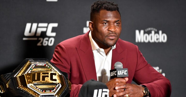 Francis Ngannou Wants The UFC Involved In Potential Tyson Fury Fight